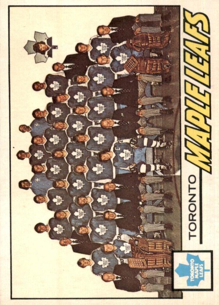 1977 O-Pee-Chee Hockey Toronto Maple Leafs #86 PSA 8