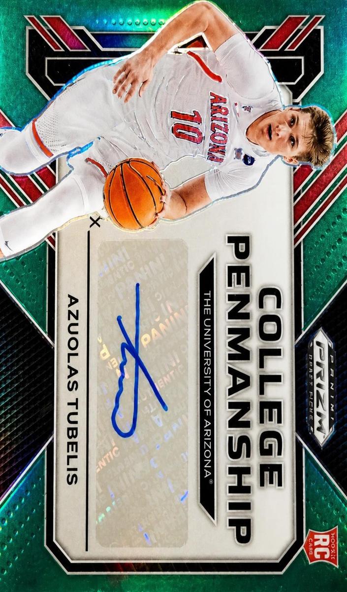 2023 Panini Prizm Draft Picks Basketball Green Azuolas Tubelis #CP-AZT
