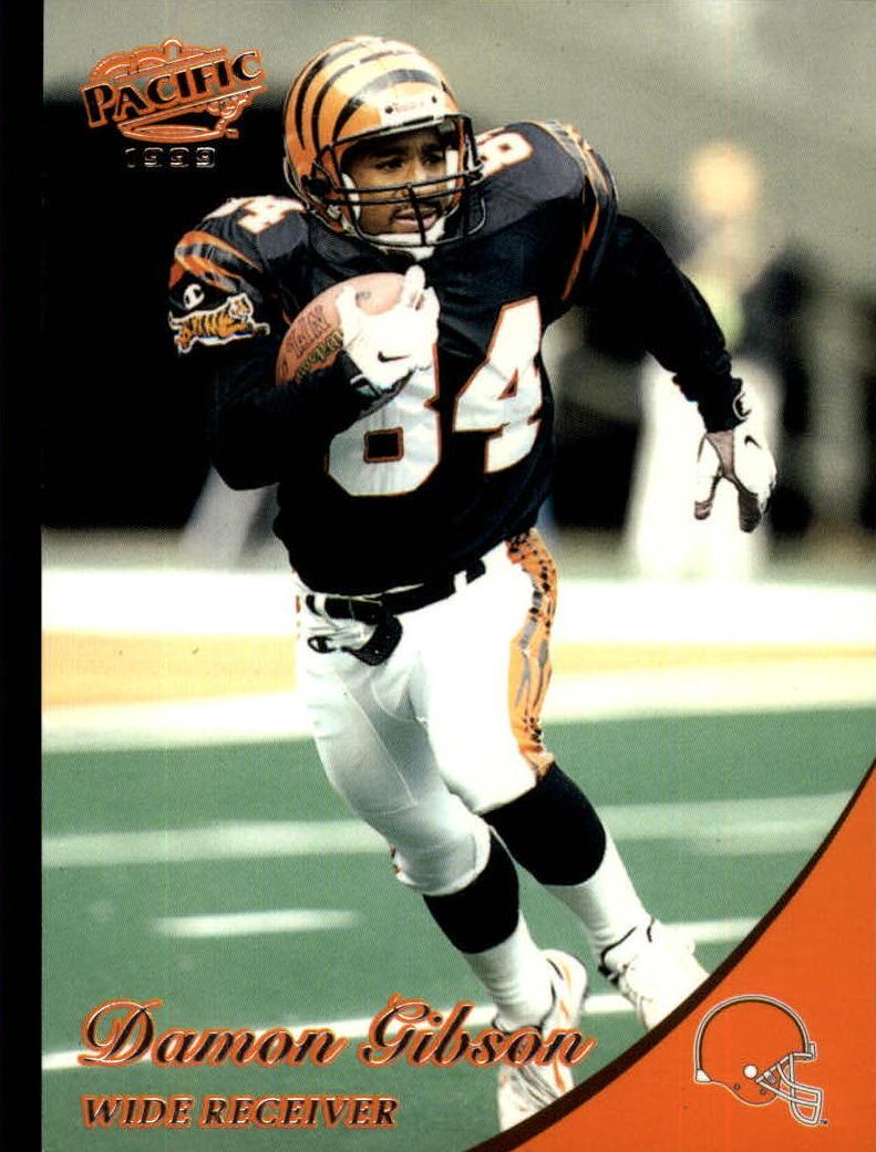 1999 Pacific Football Damon Gibson #102
