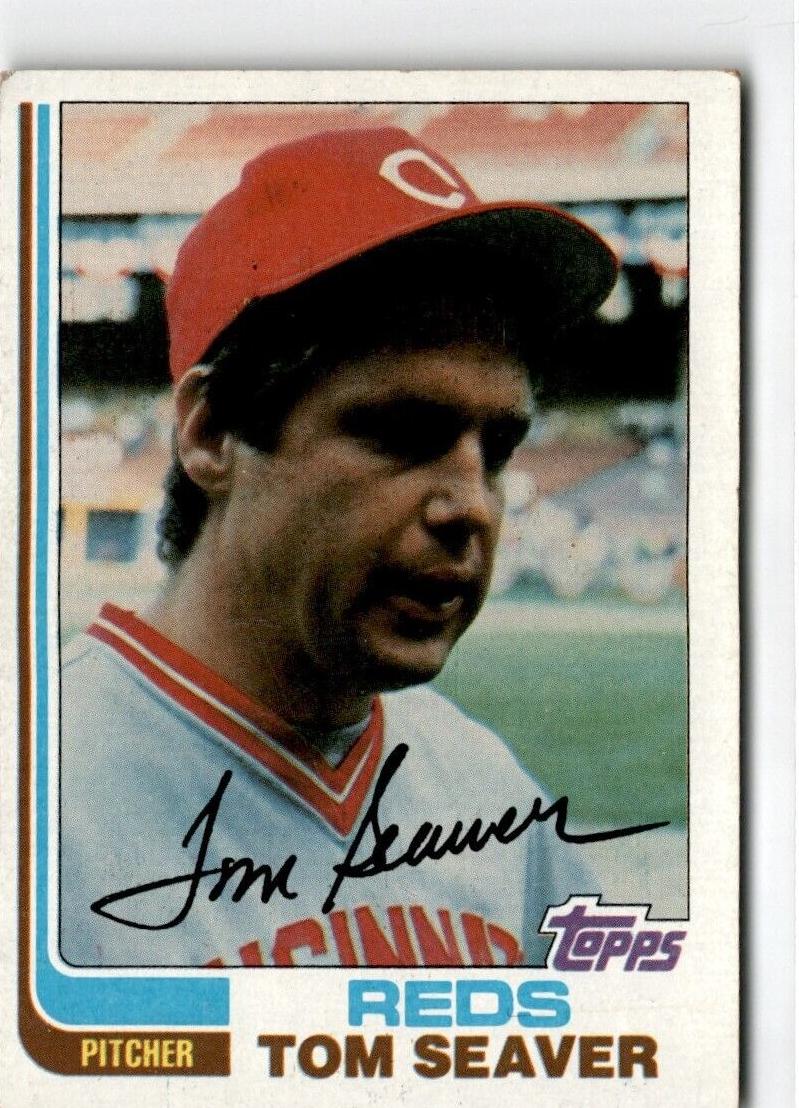 1982 Topps Baseball Tom Seaver #30 PSA 9