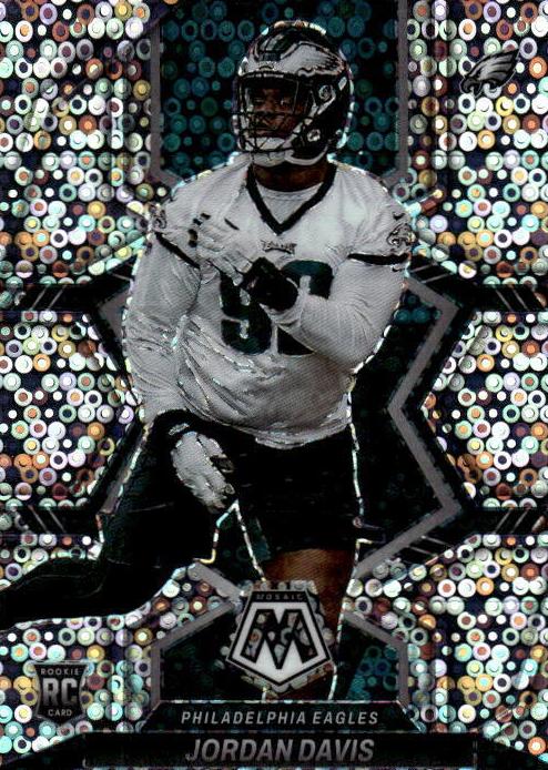 2022 Panini Mosaic Football No Huddle Jordan Davis #370