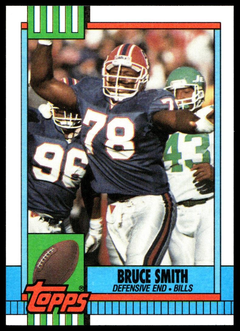 1990 Topps Football Bruce Smith #205