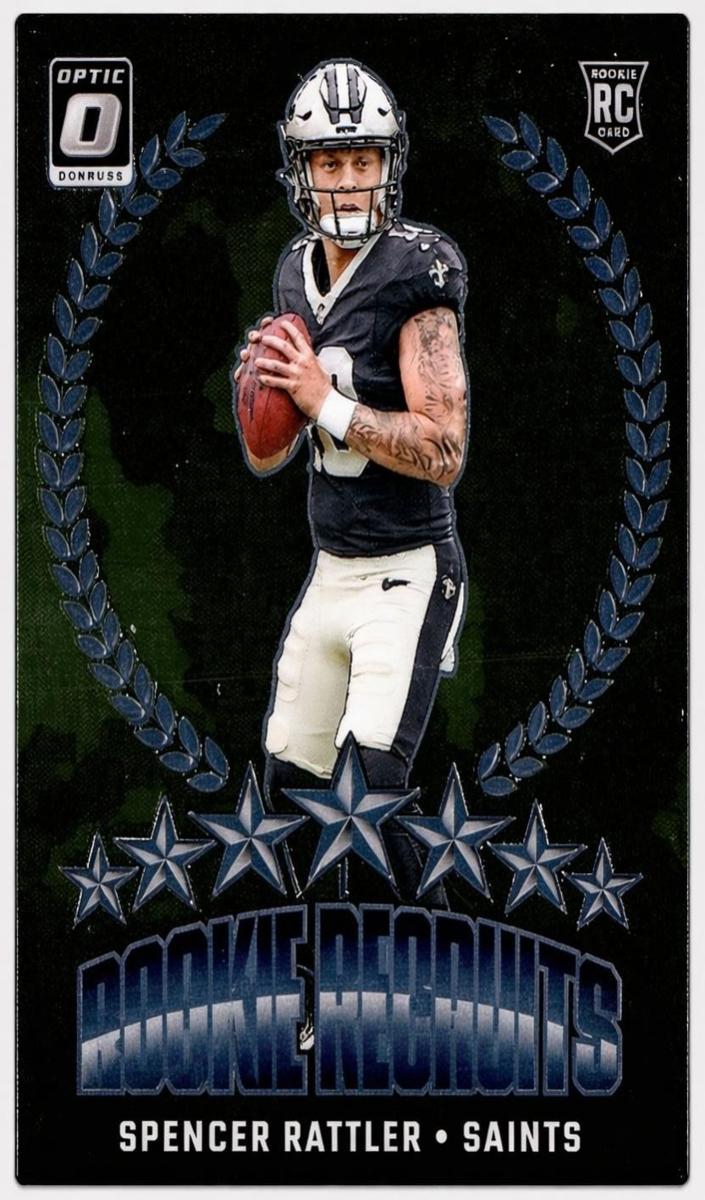 2024 Donruss Optic Football Spencer Rattler #19 SGC 10
