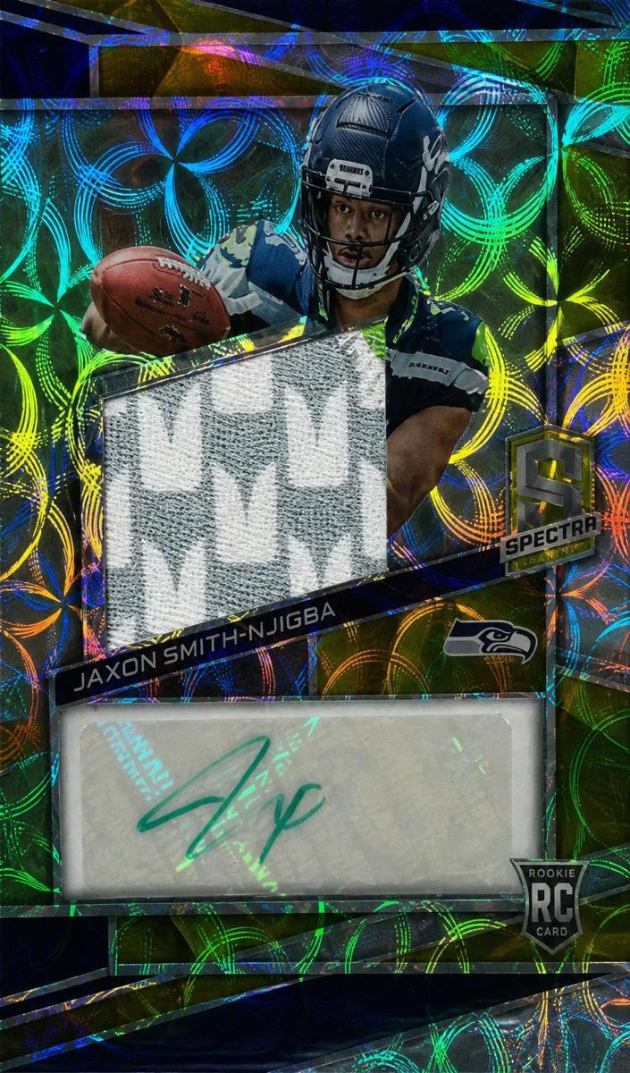 2023 Panini Spectra Football Neon Green Jaxon Smith-Njigba #217