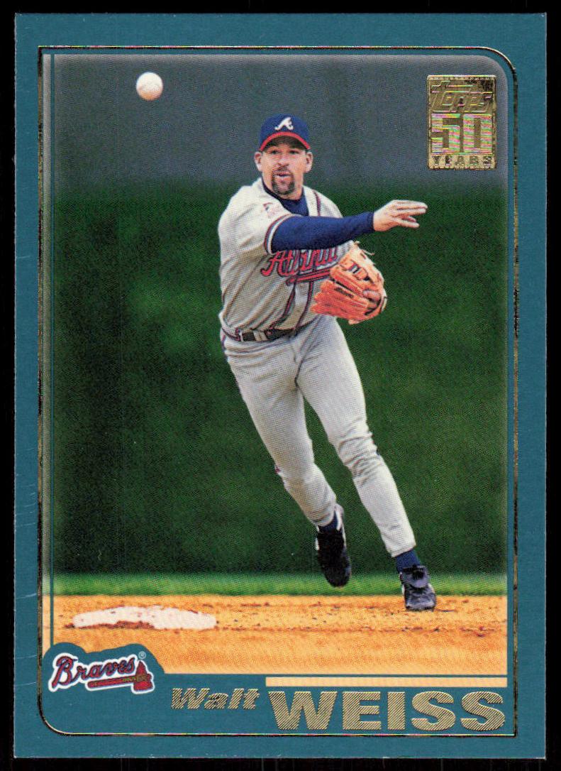 2001 Topps Baseball Walt Weiss #177