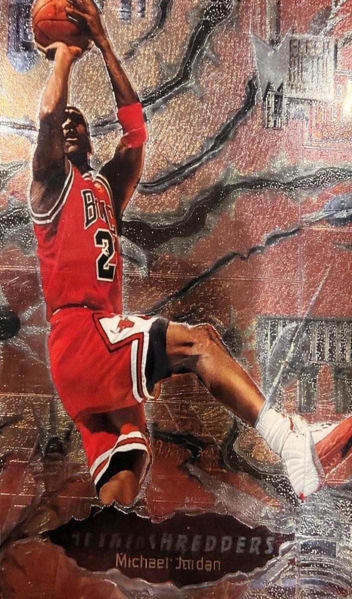 1996 Fleer Metal Basketball Precious Metal Michael Jordan #241