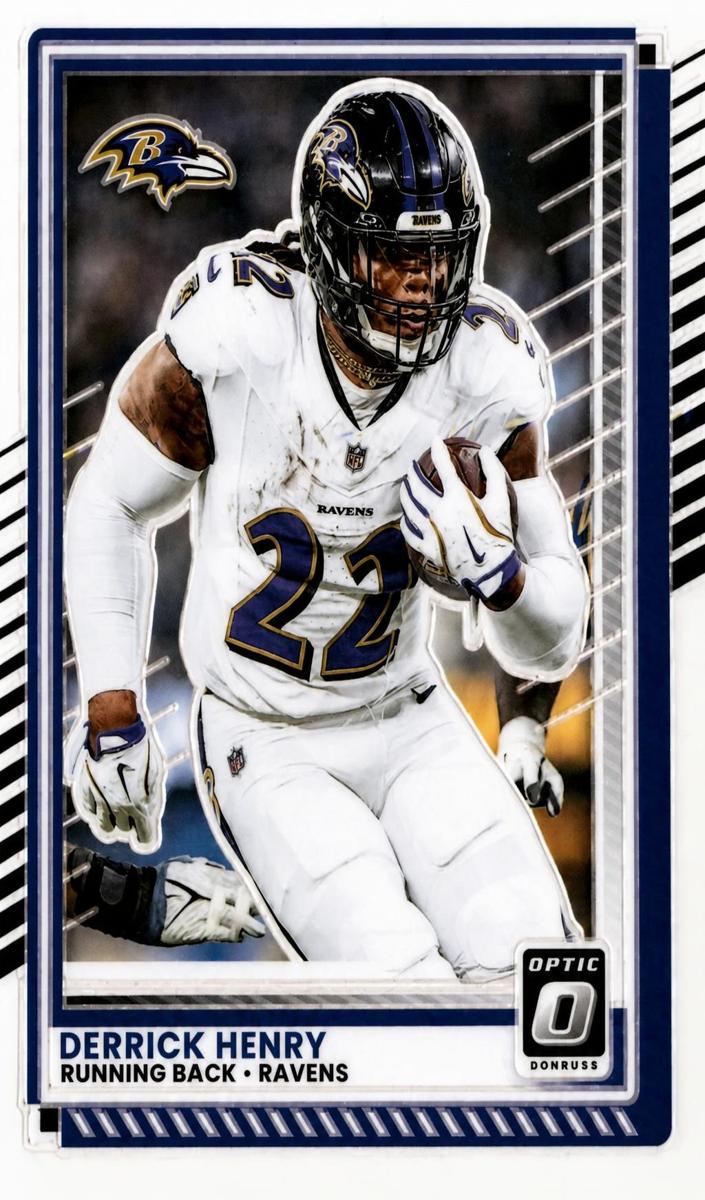 2025 Donruss Optic Football Holo Derrick Henry #112