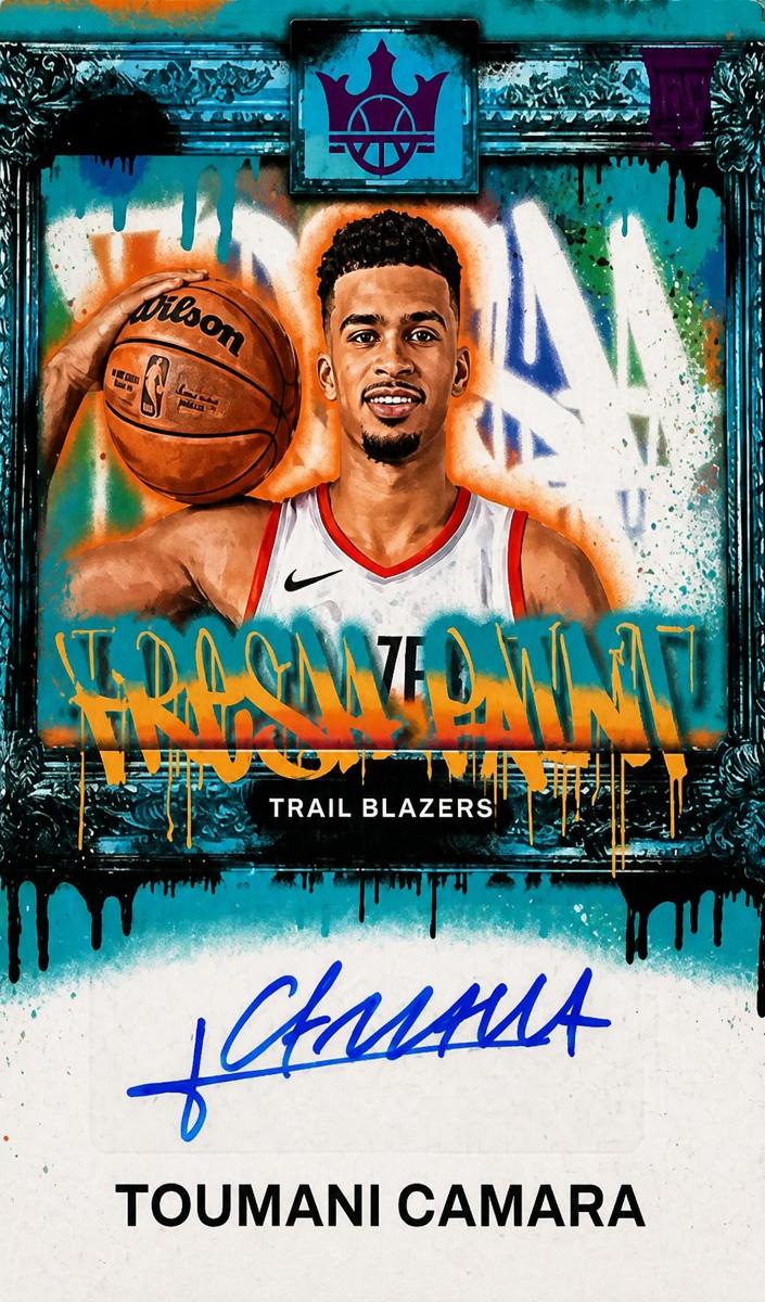 2023 Panini Court Kings Basketball Violet Toumani Camara #FP-TCP