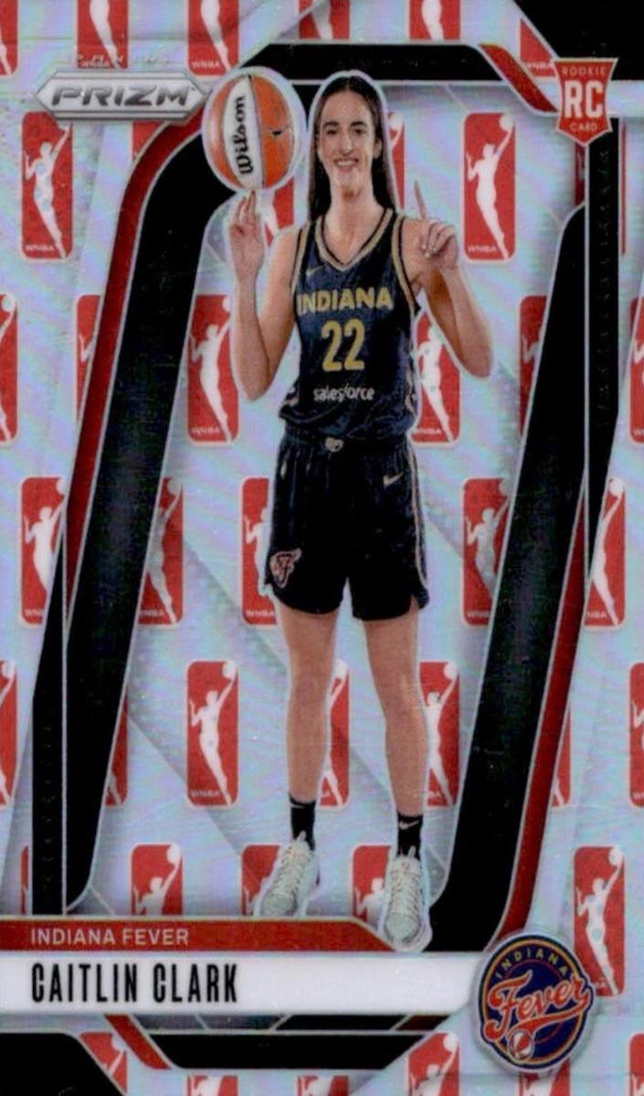 2024 Panini Prizm WNBA Basketball WNBA Logo Caitlin Clark #145