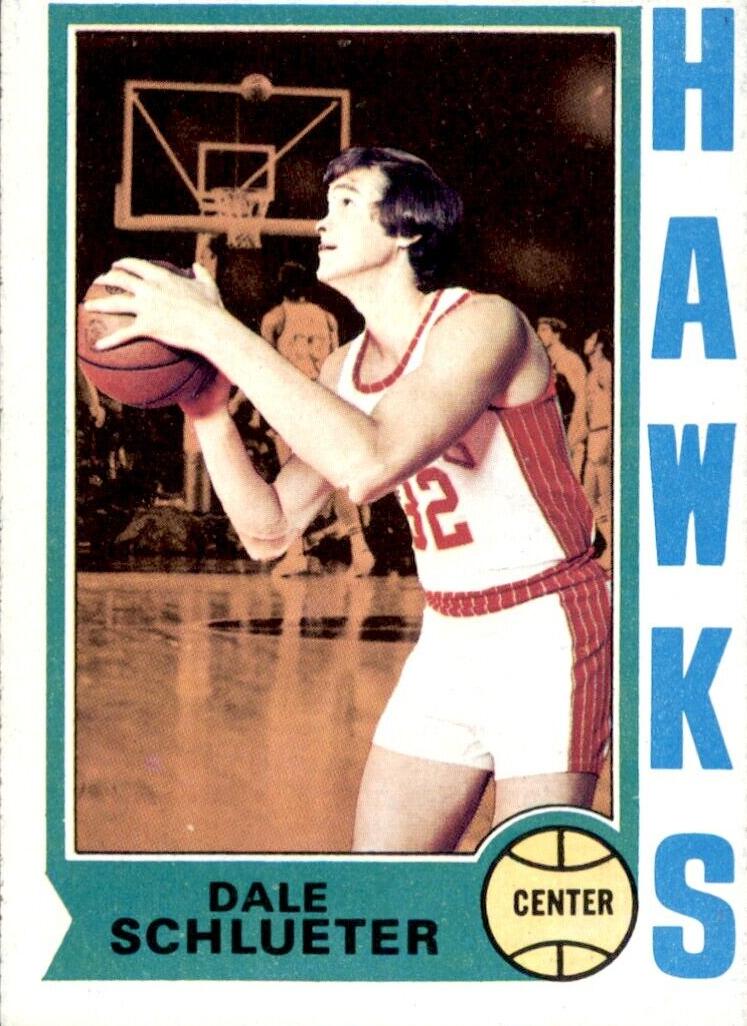 1974 Topps Basketball Dale Schlueter #167