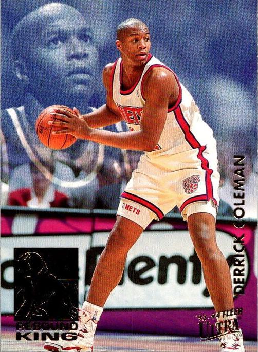 1993 Fleer Ultra Basketball Derrick Coleman #2