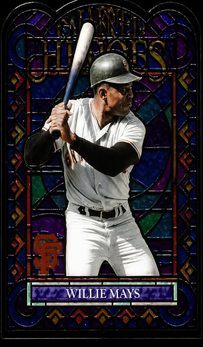 2013 Topps Archives Baseball Willie Mays #GH-WM PSA 8