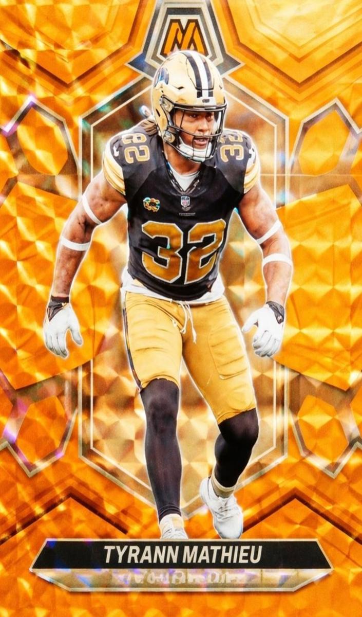 2024 Panini Mosaic Football Orange Tyrann Mathieu #161