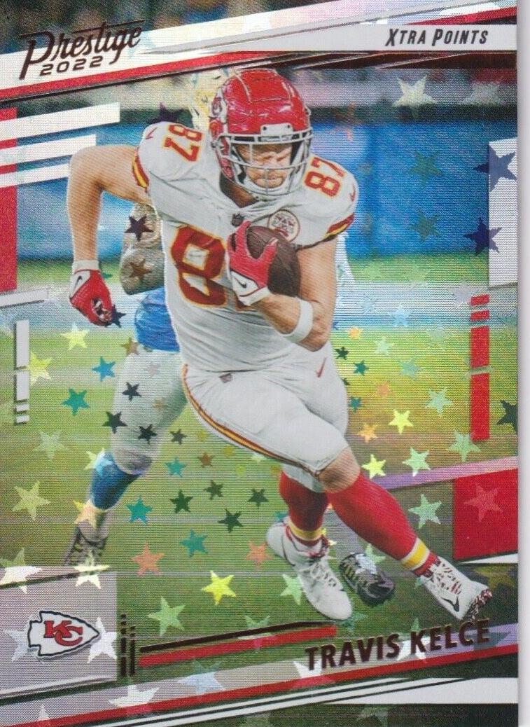 2022 Panini Prestige Football Xtra Points Astral Travis Kelce #146 PSA 9