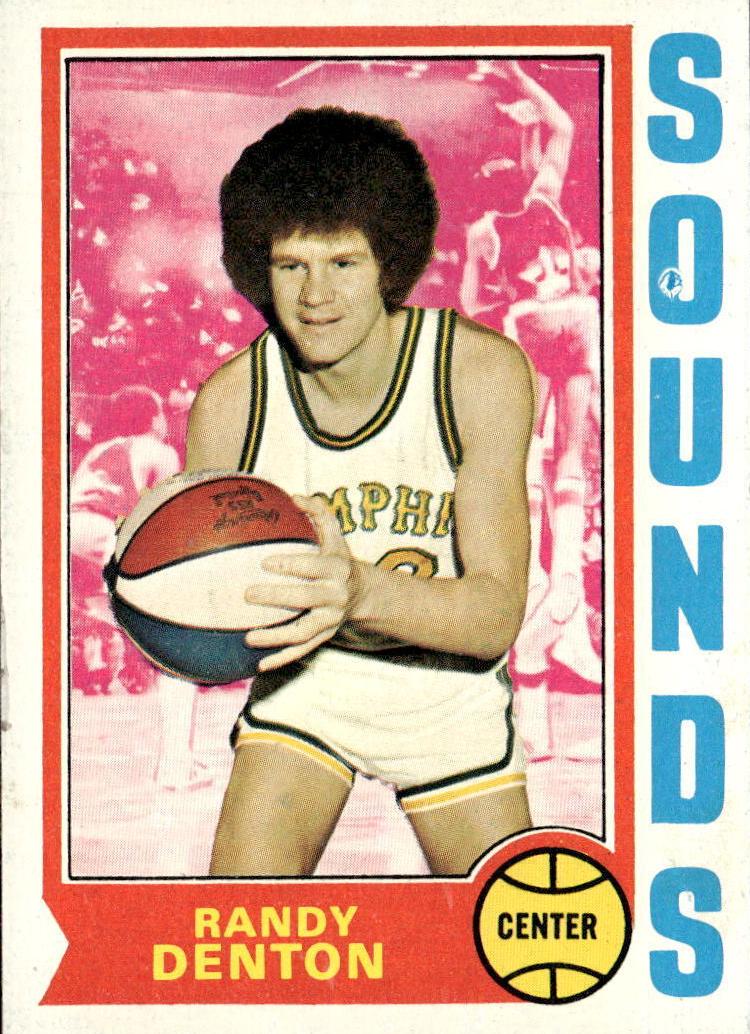 1974 Topps Basketball Randy Denton #189 PSA 6