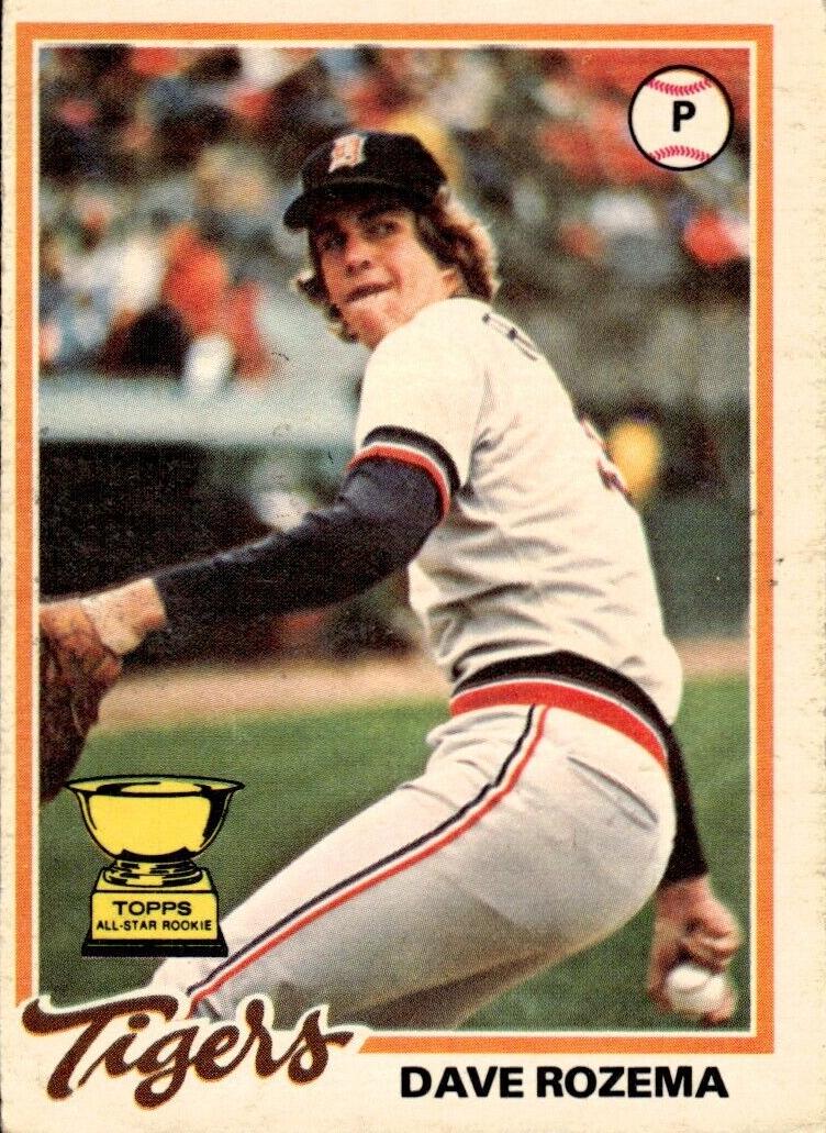 1978 O-Pee-Chee Baseball Dave Rozema #38