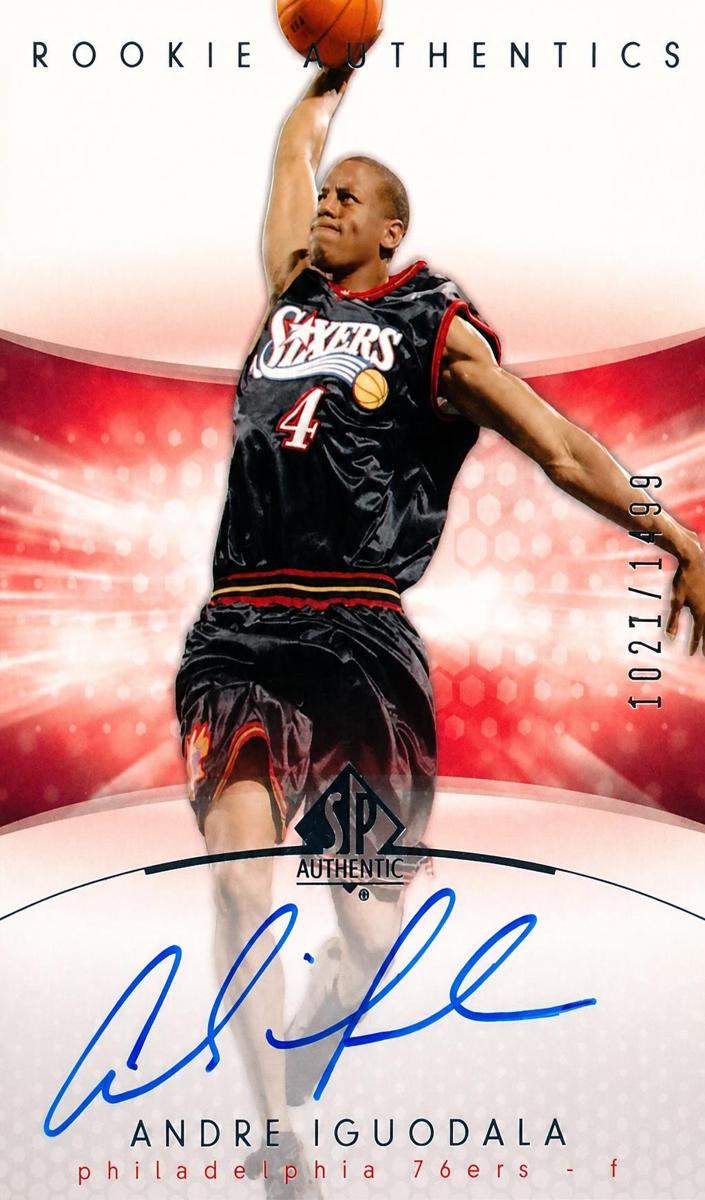 2004 SP Authentic Basketball Andre Iguodala #179