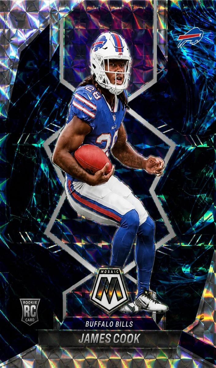 2022 Panini Mosaic Football Genesis James Cook #309