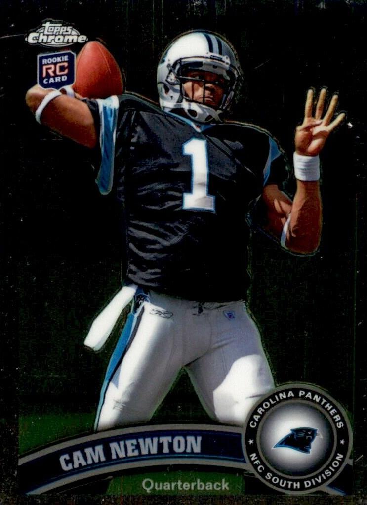 2011 Topps Chrome Football Cam Newton #1