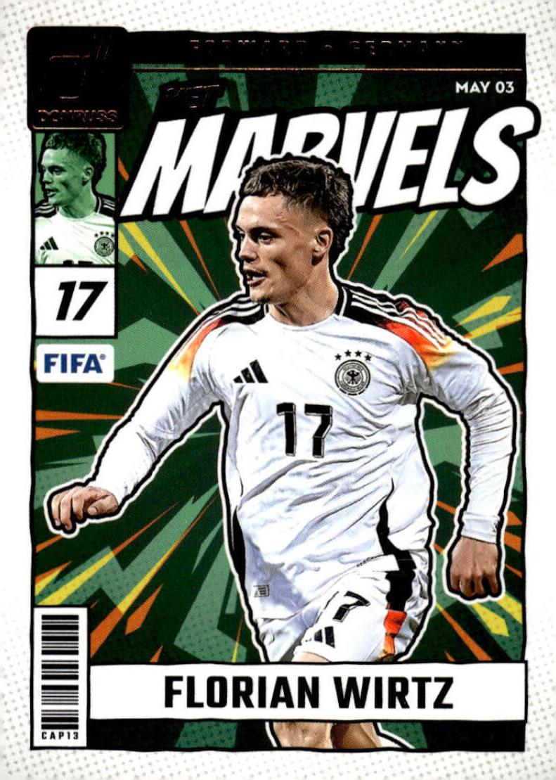 2024 Panini Donruss Soccer Florian Wirtz #12 PSA 10