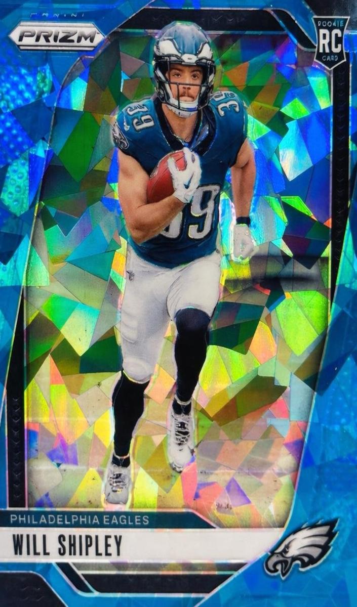 2024 Panini Prizm Football Blue Ice Will Shipley #397