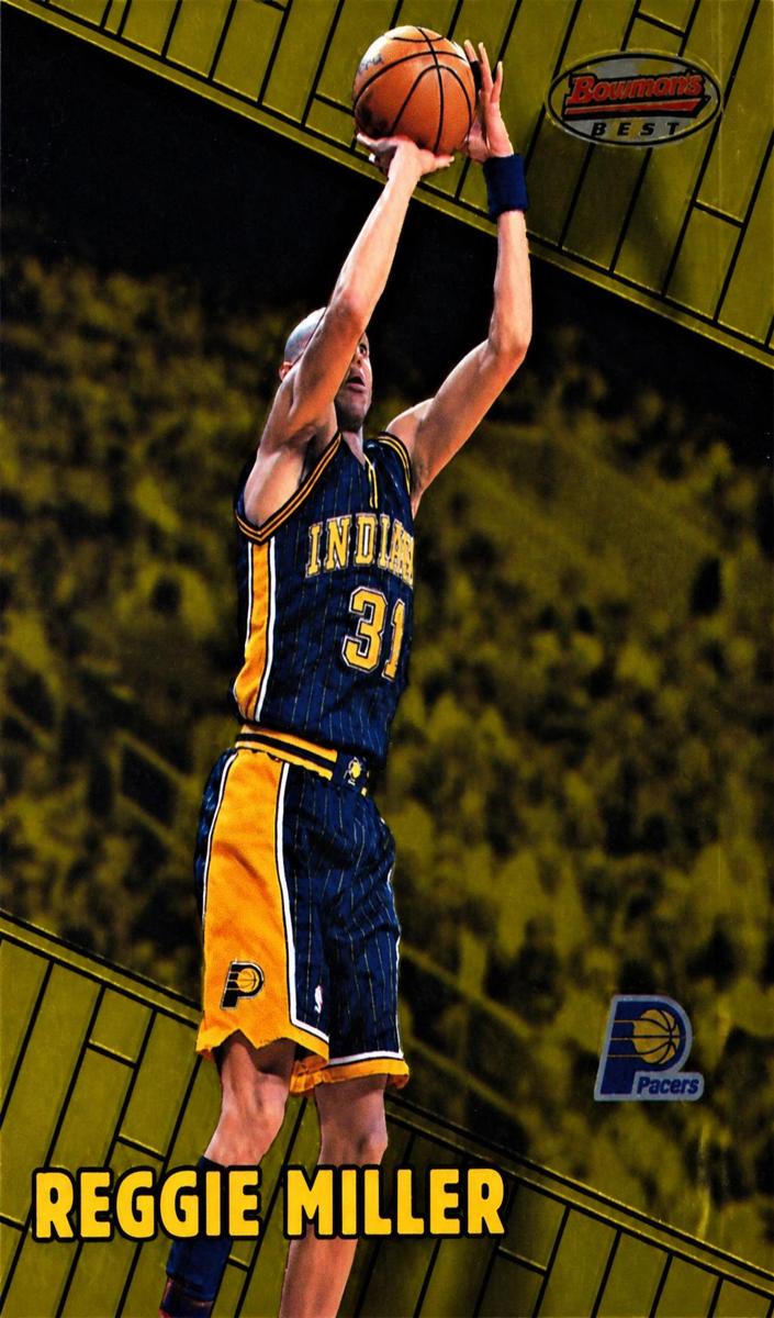 1999 Bowman's Best Basketball Reggie Miller #88 PSA 10