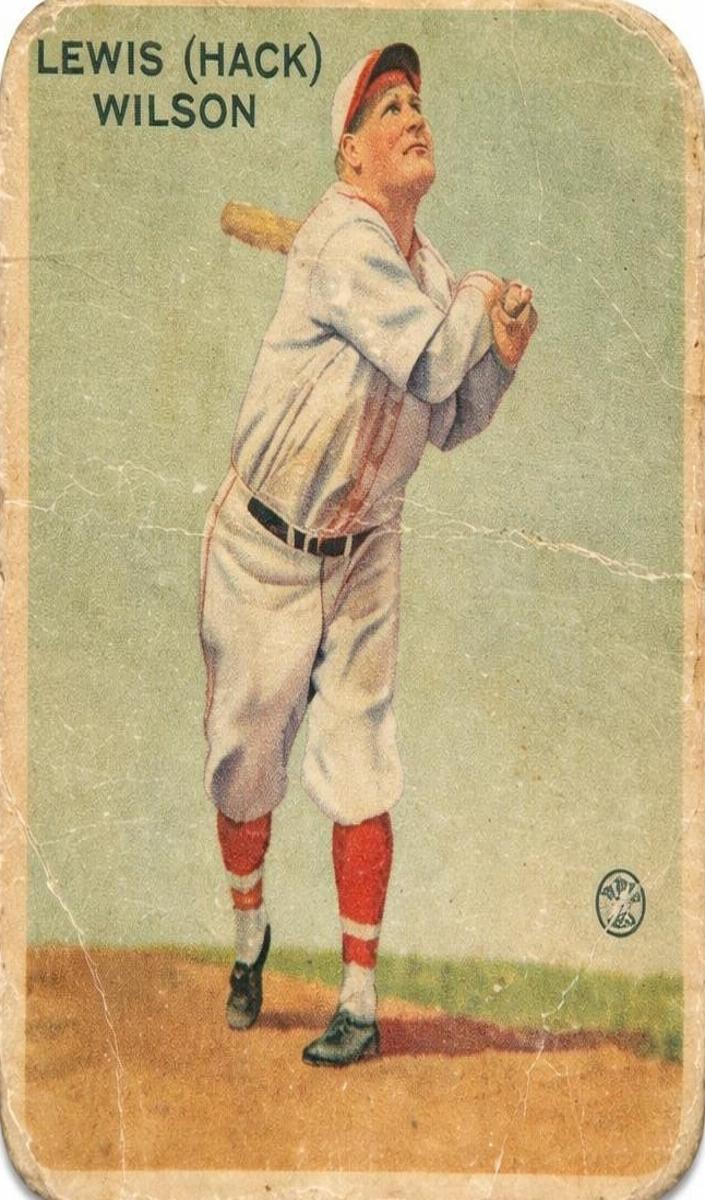 1933 R319 Goudey Baseball Hack Wilson #211