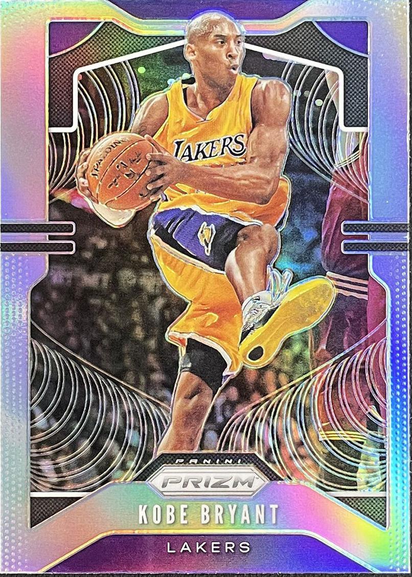 2019 Panini Prizm Basketball Silver Kobe Bryant #8 PSA 9
