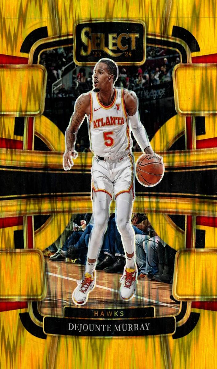 2023 Panini Select Basketball Gold Flash Dejounte Murray #27
