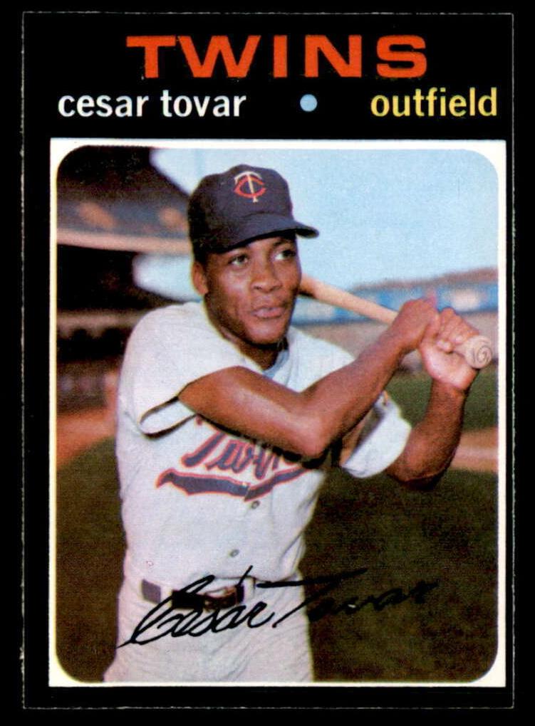 1971 O-Pee-Chee Baseball Cesar Tovar #165 PSA 9