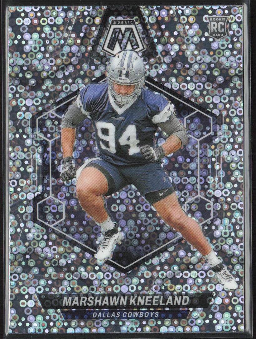 2024 Panini Mosaic Football No Huddle Silver Marshawn Kneeland #353