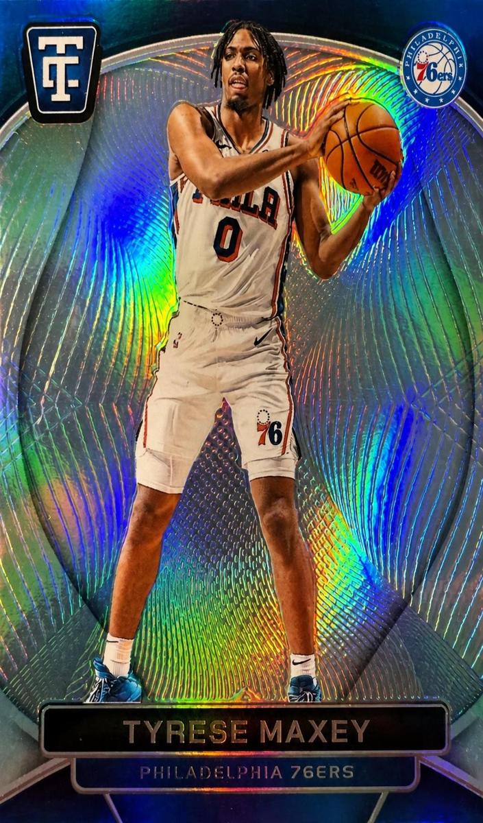 2024 Panini Totally Certified Basketball Tyrese Maxey #72