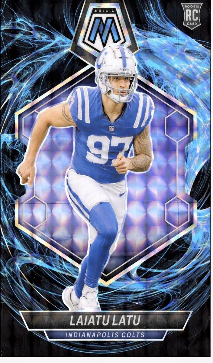 2024 Panini Mosaic Football Genesis Laiatu Latu #315