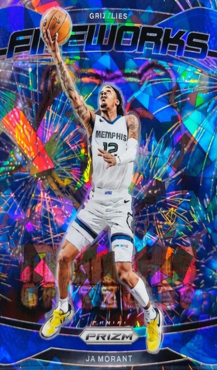 2024 Panini Prizm Basketball Blue Ice Ja Morant #24