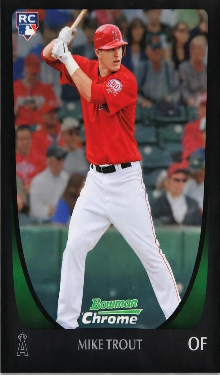 2011 Bowman Chrome Baseball Mike Trout #175