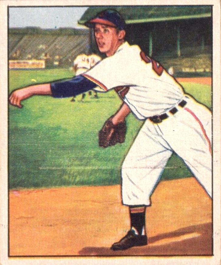 1950 Bowman Baseball null Sam Zoldak #182 PSA 6