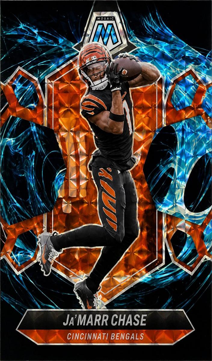 2024 Panini Mosaic Football Genesis Ja'Marr Chase #45 PSA 10