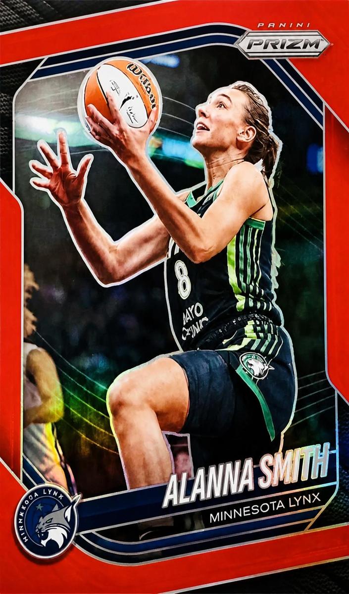 2025 Panini Prizm WNBA Basketball Red Alanna Smith #101