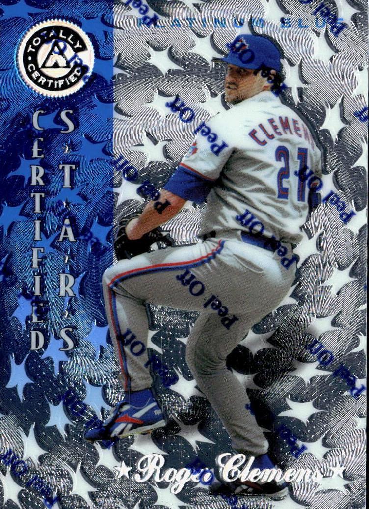 1997 Pinnacle Certified Baseball Roger Clemens #138