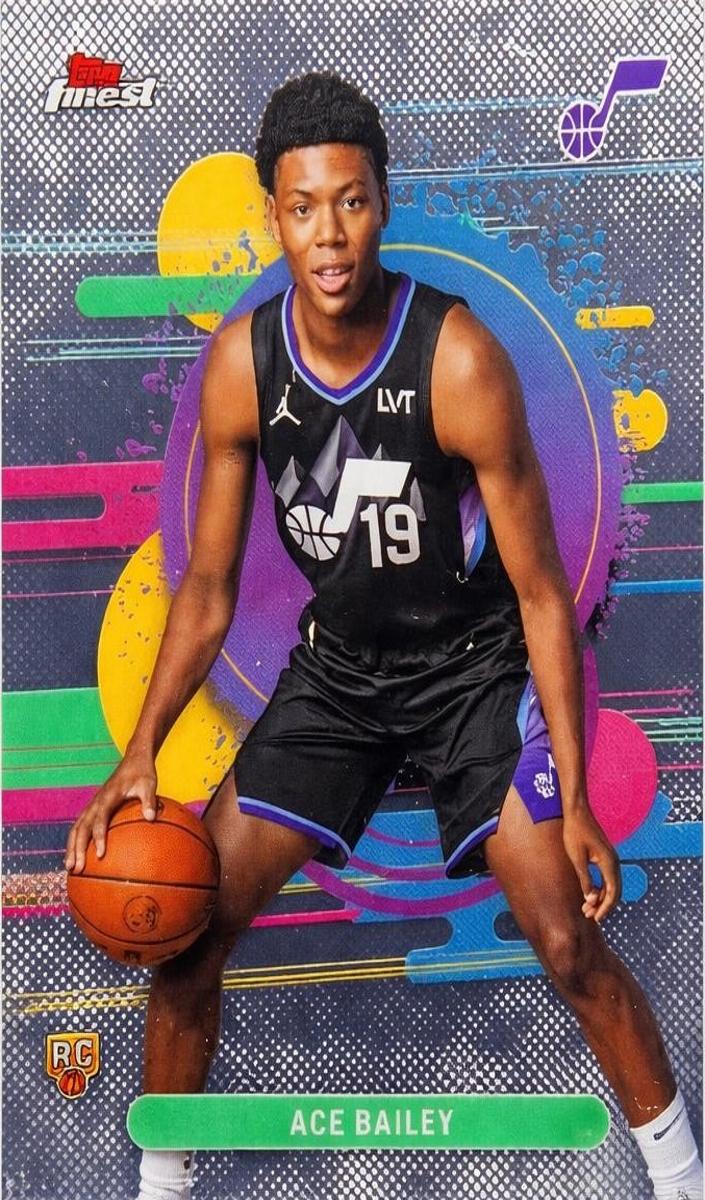 2025 Topps Finest Basketball Ace Bailey #5