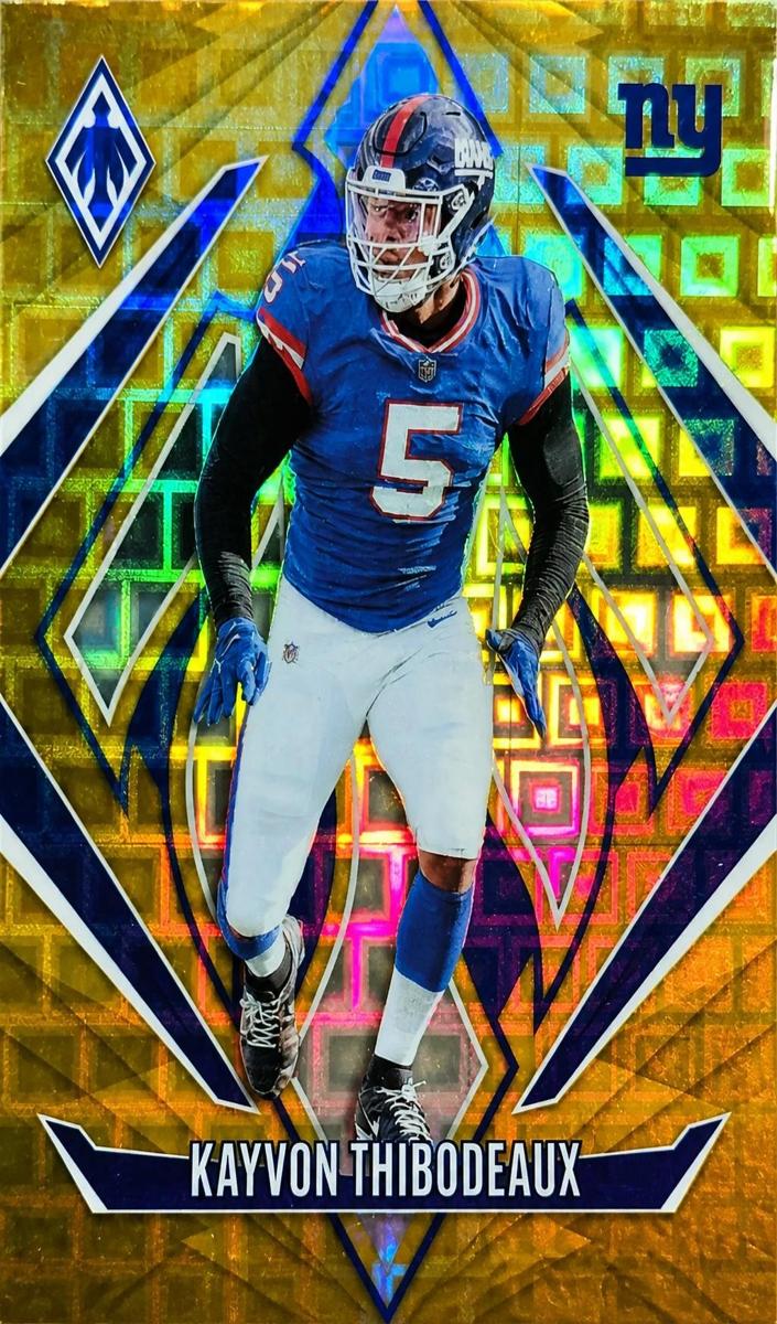 2024 Panini Phoenix Football Gold Kayvon Thibodeaux #93 PSA 10