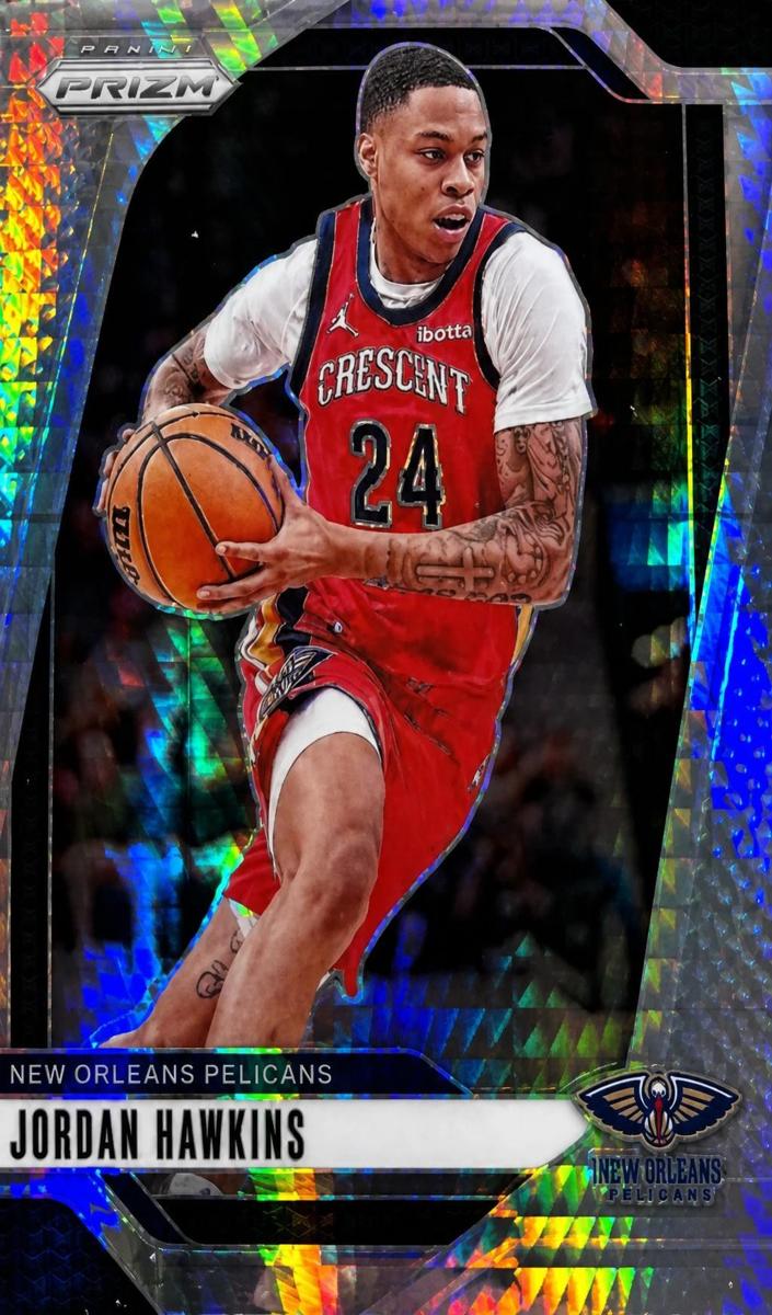 2024 Panini Prizm Basketball Hyper Jordan Hawkins #48