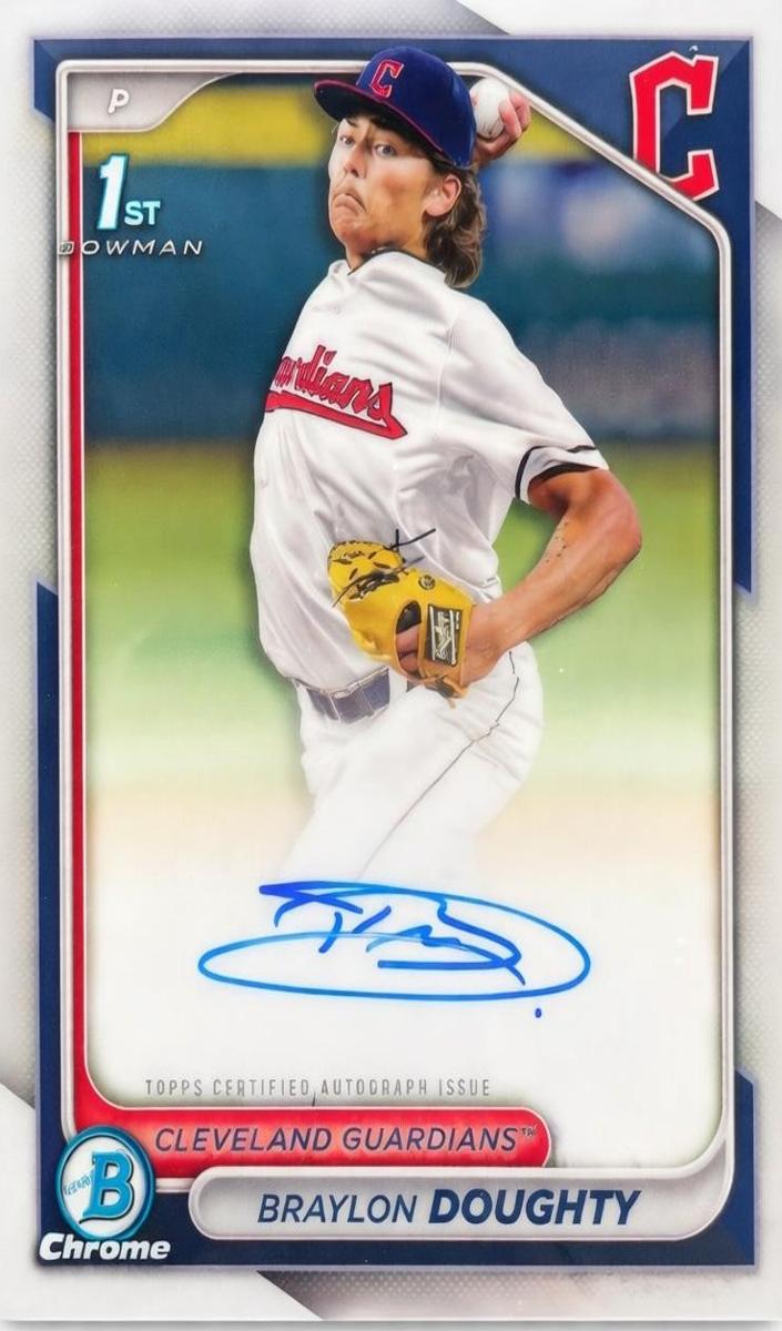 2024 Bowman Draft Chrome Baseball Braylon Doughty #CPA-BD PSA 9