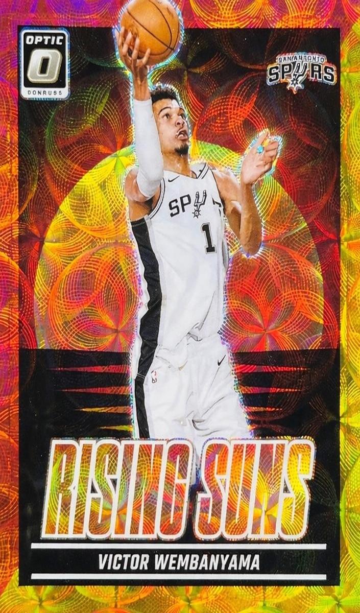 2024 Donruss Optic Basketball Red and Gold International Victor Wembanyama #19