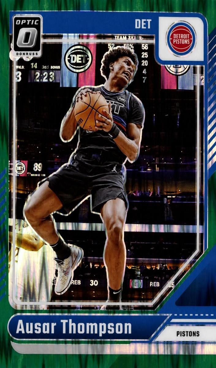 2024 Donruss Optic Basketball Green Shock Ausar Thompson #143