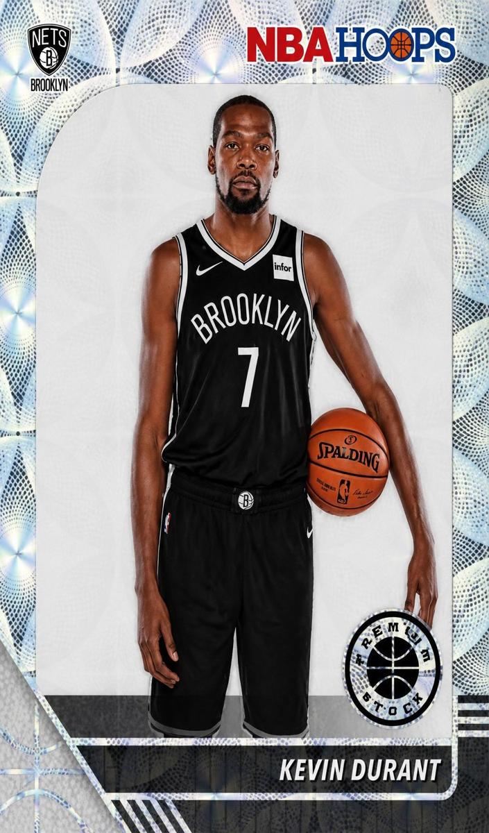 2019 Panini Hoops Premium Stock Basketball Silver Scope Kevin Durant #61 PSA 10