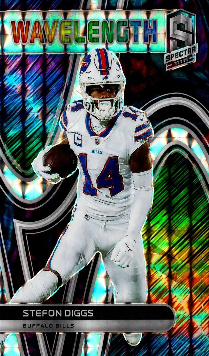 2022 Panini Spectra Football Interstellar Stefon Diggs #WVE-15