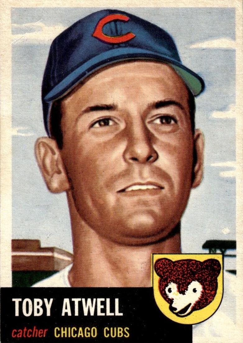 1953 Topps Baseball Toby Atwell #23