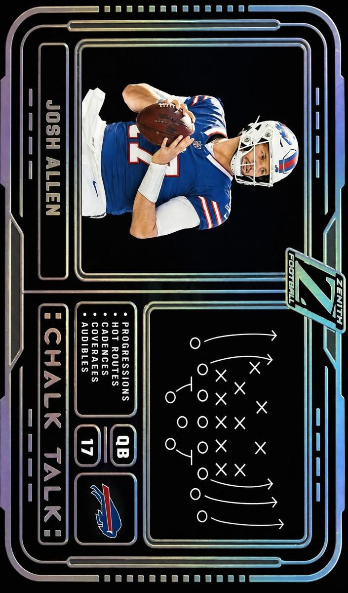 2024 Panini Zenith Football Josh Allen #14 PSA 9
