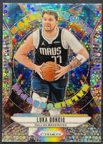 2024 Panini Prizm Basketball Fast Break Luka Doncic #14 PSA 9